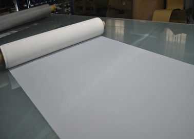 Trắng / Vàng Polyester Silk Màn hình in Mesh, 300Mesh Polyester Bolting Vải