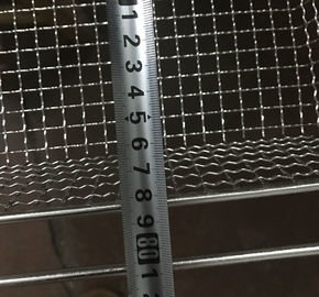 Hình chữ nhật bằng kim loại Lưới kim loại dùng cho lưu trữ / khử trùng / nướng BBQ