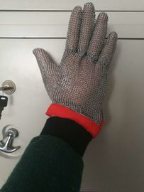 An toàn bằng thép không rỉ Lưới Butcher Găng tay, Chain Mail Gloves Bảo vệ