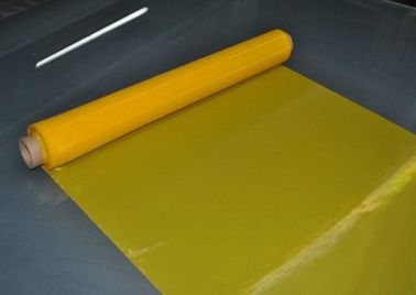 Trung Quốc Màn hình in lụa màu vàng 80T cho in dệt, 30-70m / cuộn nhà cung cấp