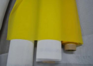 Màu vàng 180T Polyester Màn hình Monofilament Mesh Với Twill / Plain Weave 23 Micron