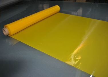 Acid Resistant 100 Micron Silk Screen Mesh For CDs / DVDs Printing , FDA Standard