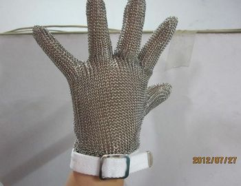 Găng tay Xích Lá Cắt, Găng tay An toàn bằng kim loại Cắt kháng