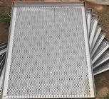 Metal Perforated Stainless Steel Wire Mesh Cable Tray , Food Grade Baking Tray