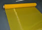 Màu vàng 64T - 55 Micron Polyester Màn hình Mesh In cho Circuit Board nhà cung cấp
