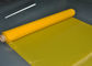 Màu vàng 64T - 55 Micron Polyester Màn hình Mesh In cho Circuit Board nhà cung cấp